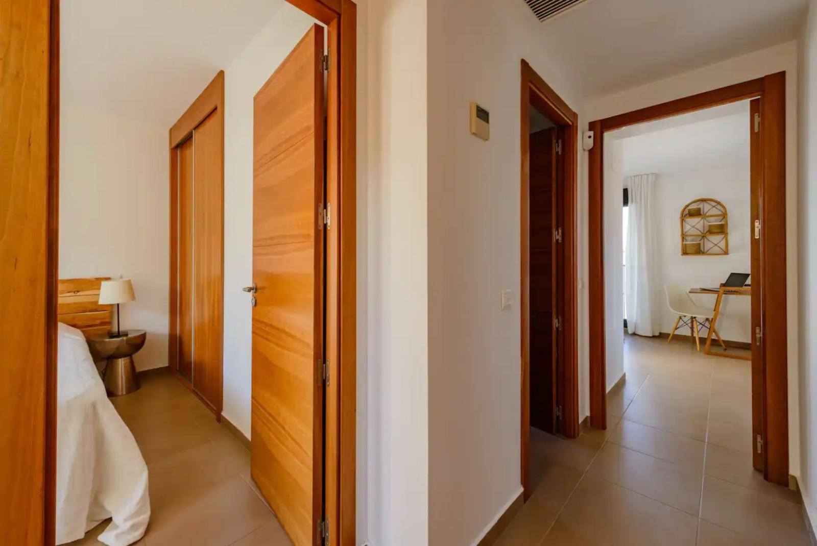 Resa Estates Ibiza te koop for sale townhouse cala tarida hallway.jpeg